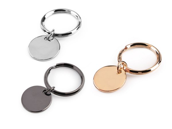 Kroužek na klíče Ø20 mm s přívěskem