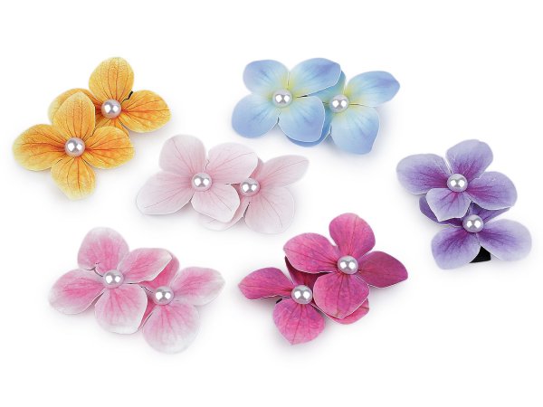 Sponka do vlasů květ