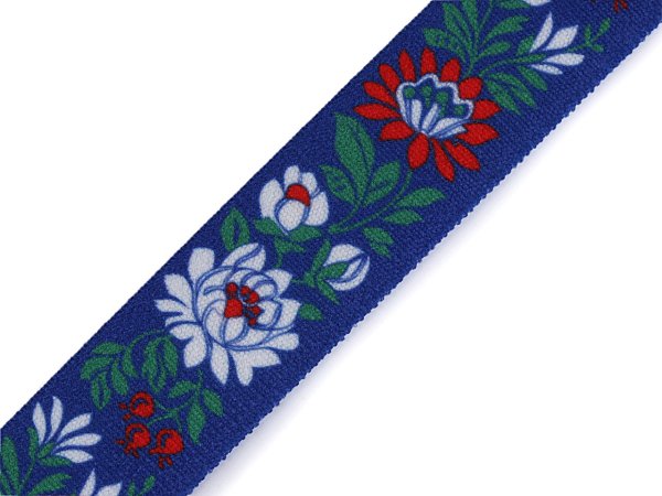 Pruženka folklor šíře 25 mm