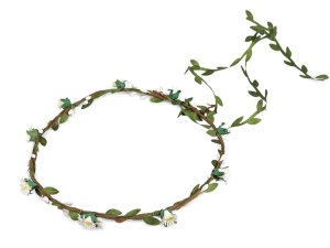 Květinový věneček do vlasů sedmikrásky