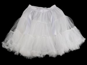 Spodnička s volánkem pod šaty / sukně