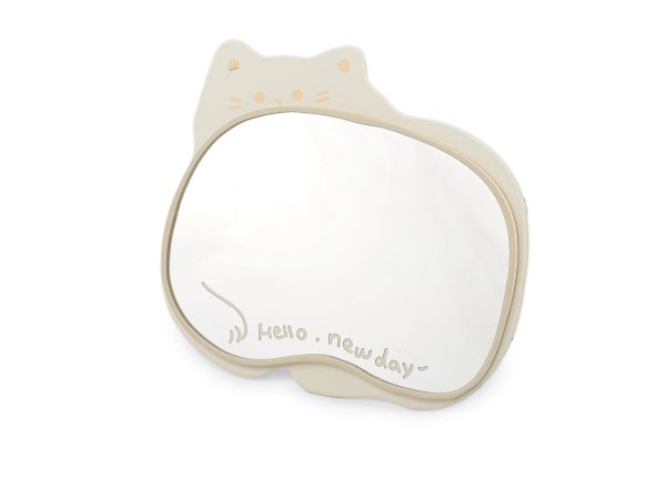 Kosmetické zrcátko se stojánkem kočka