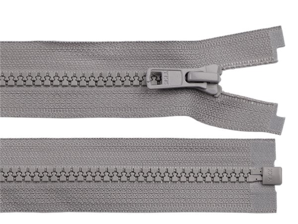 Kostěný zip YKK No 5 délka 80 cm bundový