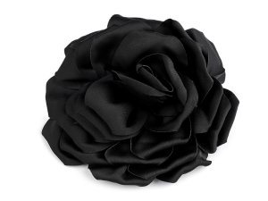 Brož saténová růže Ø17 cm
