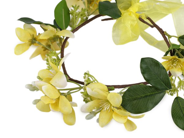 Květinový věneček do vlasů