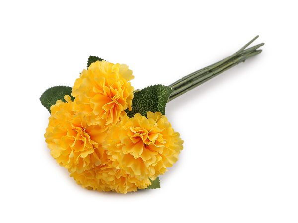 Umělá kytice karafiát