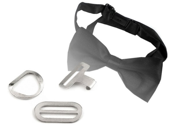 Zapínání na motýlka ocelové, sada 3 páry