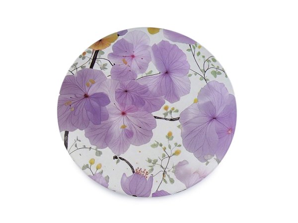 Kosmetické zrcátko květy