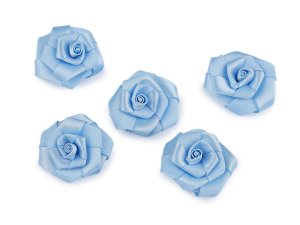 Saténová růže Ø35 mm