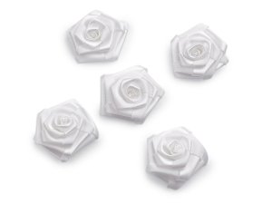 Saténová růže Ø40 mm