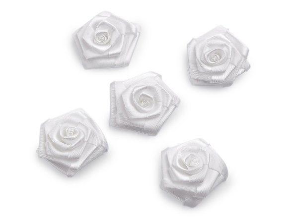 Saténová růže Ø40 mm