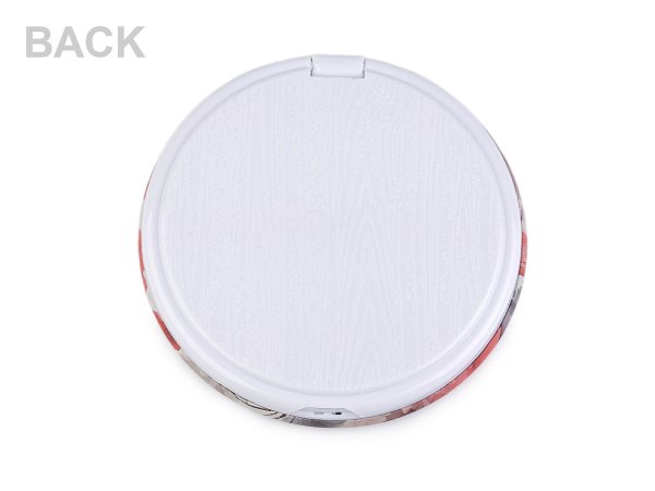 Kosmetické zrcátko květy