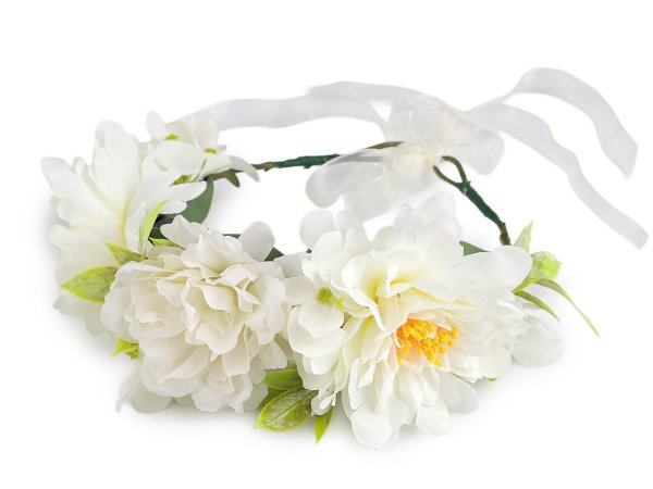 Květinový věneček do vlasů