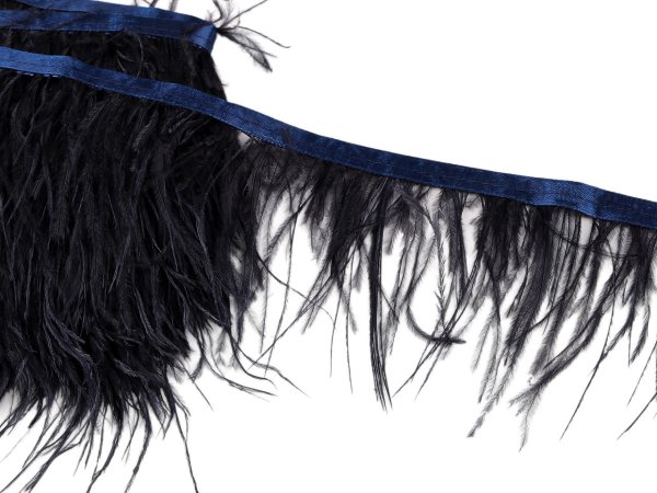 Prýmek - marabu peří 5-10 cm