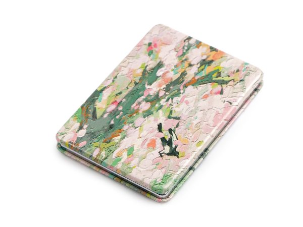 Kosmetické zrcátko květy