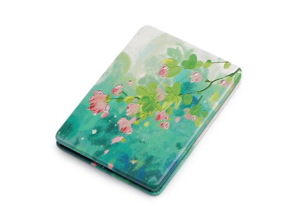 Kosmetické zrcátko květy