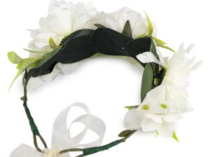 Květinový věneček do vlasů