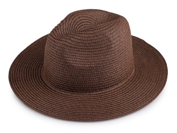 Letní klobouk / slamák unisex k dozdobení