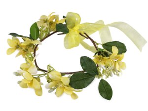 Květinový věneček do vlasů