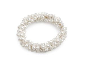 Perlová gumička do vlasů