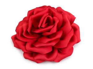 Brož saténová růže Ø17 cm