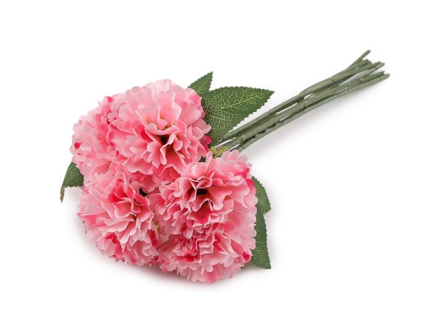 Umělá kytice karafiát