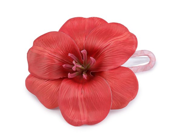 Spona do vlasů květ