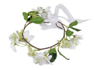 Květinový věneček do vlasů