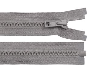 Kostěný zip YKK No 5 délka 70 cm bundový