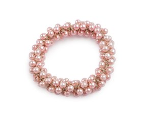 Perlová gumička do vlasů