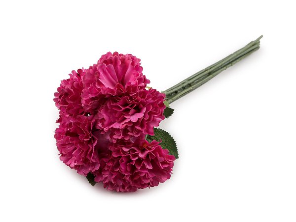 Umělá kytice karafiát