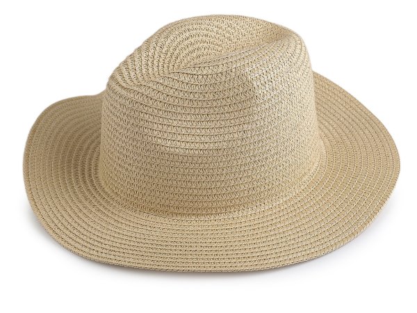Letní klobouk / slamák unisex k dozdobení