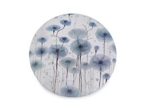 Kosmetické zrcátko květy