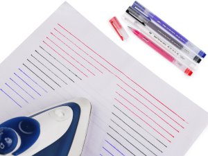 Krejčovské pero mizící teplem