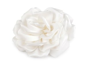 Brož saténová růže Ø17 cm