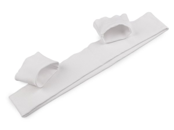 Bavlněné elastické náplety šíře 7,5 cm sada (2x rukáv, 1x pás)