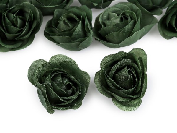 Textilní květ růže Ø3,5 cm