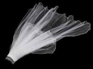 Závoj s hřebenem - na párty / rozlučku se svobodou