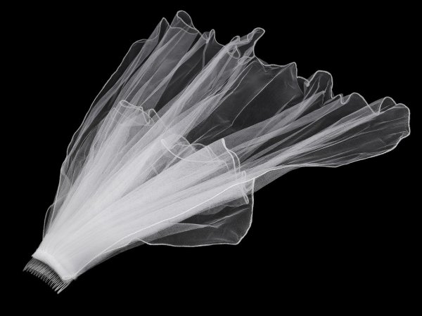 Závoj s hřebenem - na párty / rozlučku se svobodou