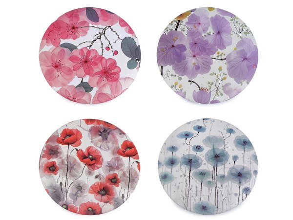 Kosmetické zrcátko květy