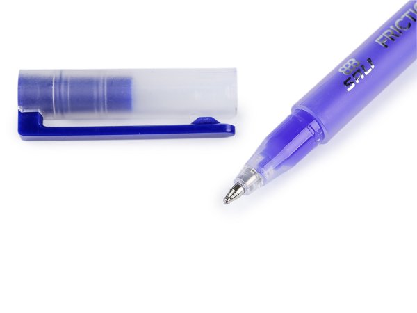 Krejčovské pero mizící teplem