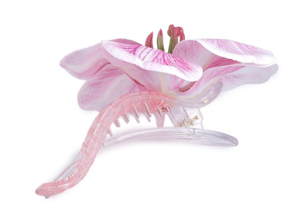 Spona do vlasů květ