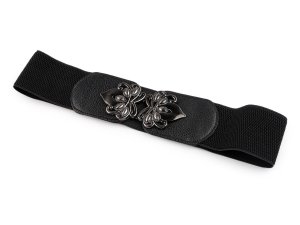 Dámský pásek pružný kovová spona