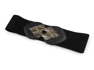 Dámský pásek pružný kovová spona