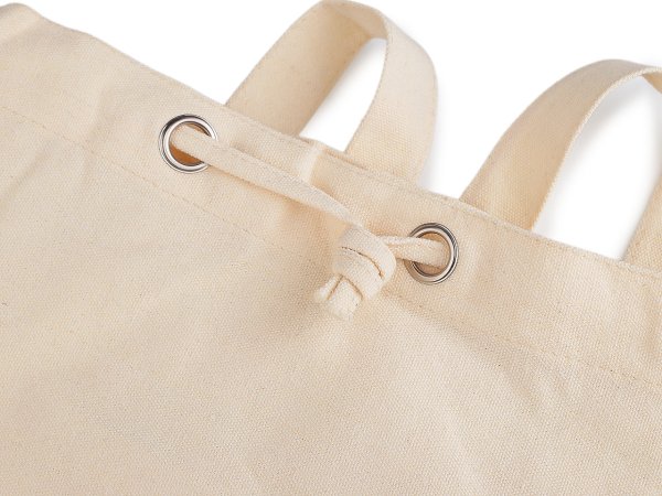 Bavlněný batoh stahovací k domalování 38x38 cm