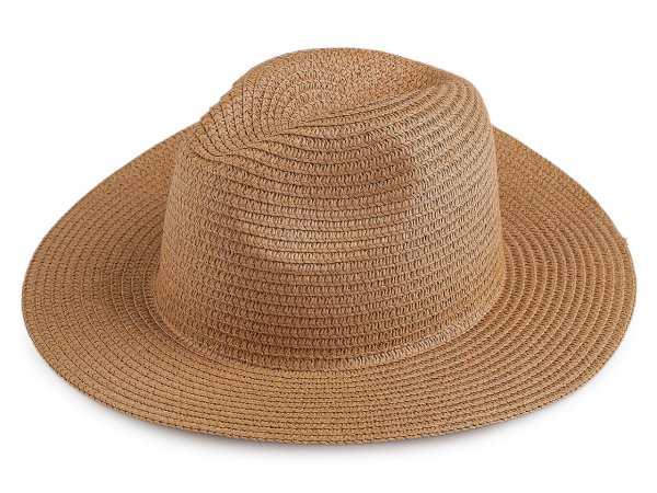 Letní klobouk / slamák unisex k dozdobení
