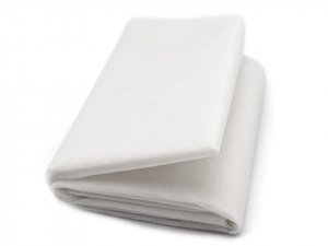 Novopast 20-80g/m šíře 0,9x1 m netkaná nažehlovací textilie - 20+15g/m2 bílá