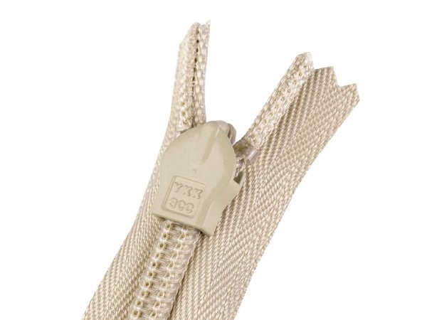 Spirálový zip skrytý YKK No 4 délka 55 cm