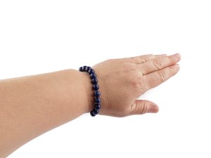Lapis lazuli, minerální korálky Ø8 mm