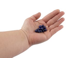 Lapis lazuli, minerální korálky Ø8 mm